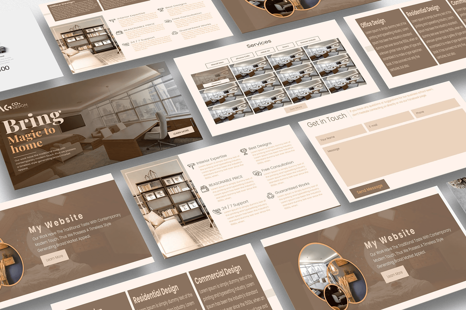 Furniture e‑commerce UI – catalog